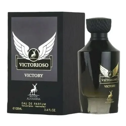 Perfume Árabe Masculino Victorioso Nero Maison Alhambra Eau De Parfum 100 Ml - Com Selo De idade