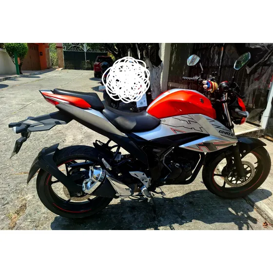 Naranaja Y Gris, 155cc, Carburada