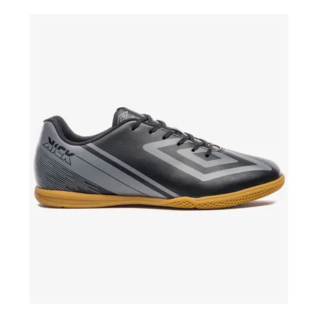 Chuteira Futebol Futsal Kick Umbro Masculina Original Preto/grafite 41