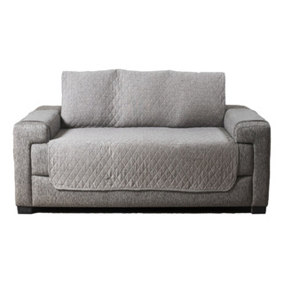 Protector Cubre Sala Gris Sillón Loveseat 2 Plazas Nuevo Protector Cubre Sala Gris Sillón Loveseat 2 Plazas Nuevo