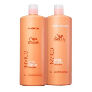 Wella Invigo Nutri Enrich Kit Shampoo 1000ml + Cond 1000ml Wella Invigo Nutri Enrich Kit Shampoo 1000ml + Cond 1000ml