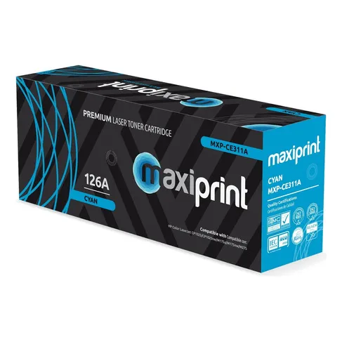 Toner Maxiprint 126a Compatible Hp Color Cyan 126a 130a