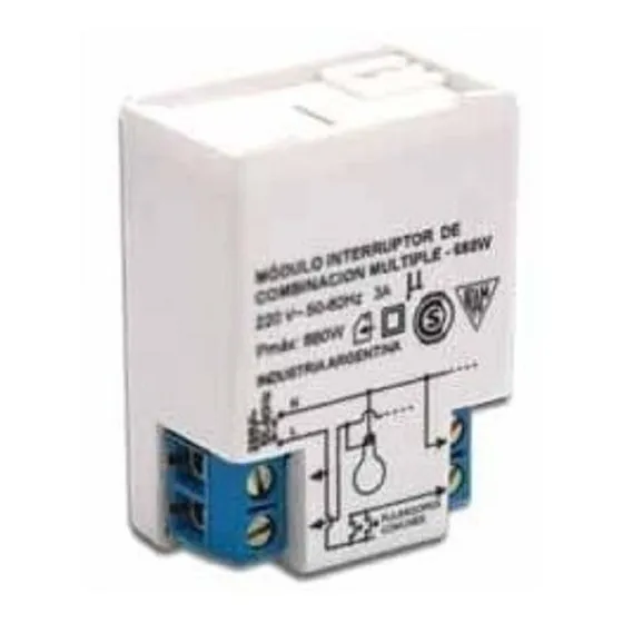 Módulo Interruptor Combinación Múltiple Rbc Sitel 660w 2775