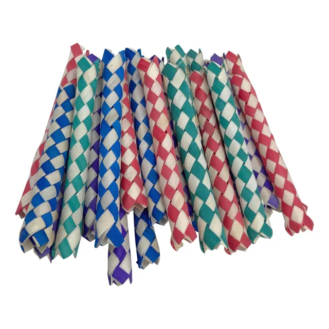 702 Pk24 Trampas De Dedo De Bambú Clásico Juguetes Para Y De