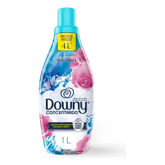 Suavizante Para Ropa Downy 1 Litro - Coleccion Completa Aroma Brisa De Verano