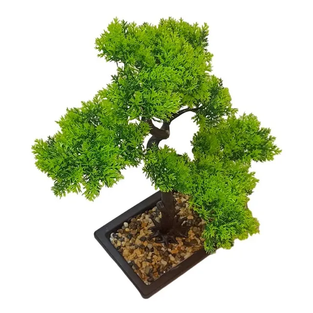 Bonsai Artificial Decorativo Hoja Pequeña