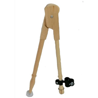 Compás De Madera Con Sujeta Plumón Y Gis Marca Vaz Compás De Madera Con Sujeta Plumón Y Gis Marca Vaz