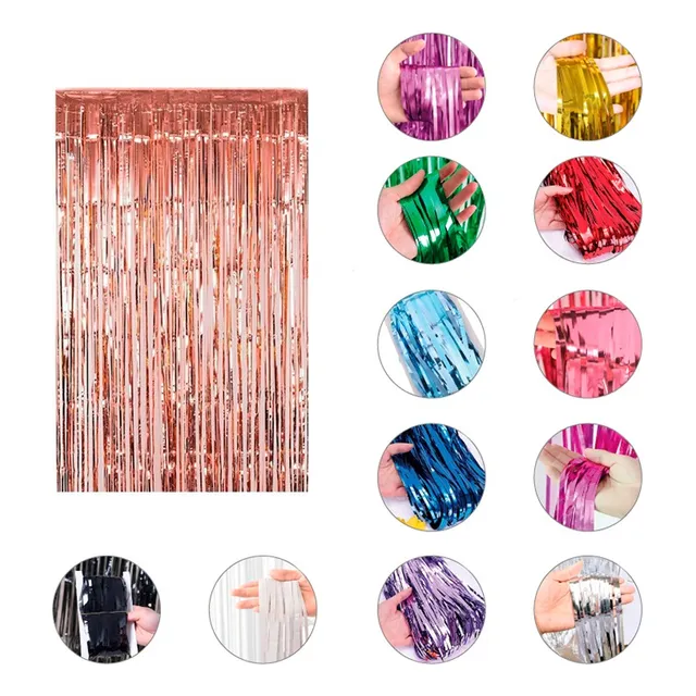 Cortinas Metálicas Para Armar Tu Fiesta Temática