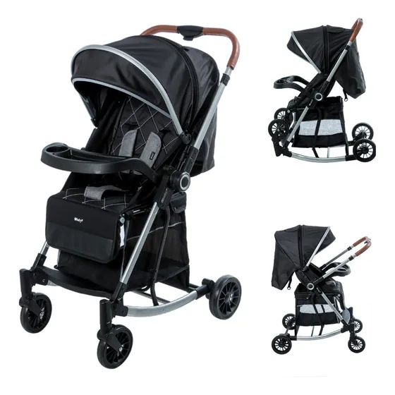 Coche De Paseo Aluminio 4 En 1 Ebaby Con Funcion Mecedor