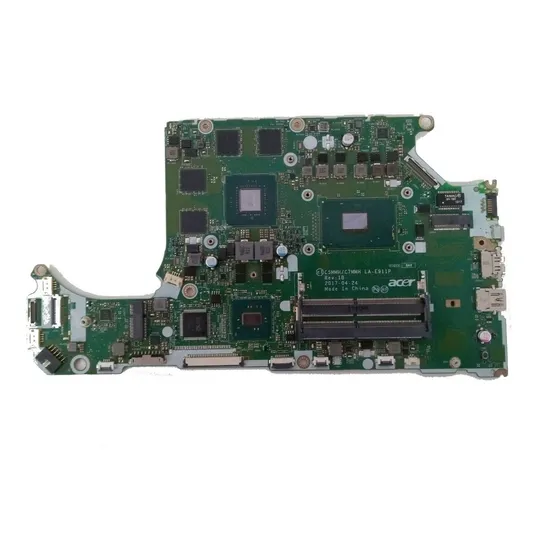 Placa-mãe Acer La-e911p Intel Core I5 7300 Hq Gtx 1050ti