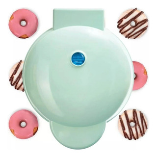 Máquina Eléctrica Mini Donas (antiadherente, Azul Claro) Máquina Eléctrica Mini Donas (antiadherente, Azul Claro)