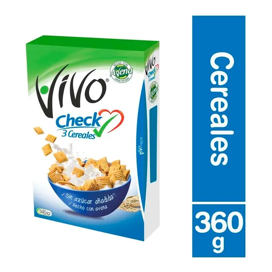 Cereal Vivo Check 3 Cereales 360 G