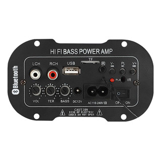 Coche Bluetooth Hi-fi Bajo Potencia Subwoofer Amp Coche Mini Coche Bluetooth Hi-fi Bajo Potencia Subwoofer Amp Coche Mini