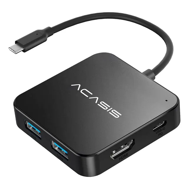 Hub Usb C Multi-puerto Con Hdmi 4k Y Entrega De Energía