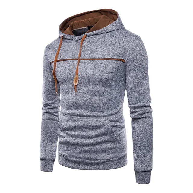 Sudadera Capucha Forro Polar Termico Manga Larga Para Hombre