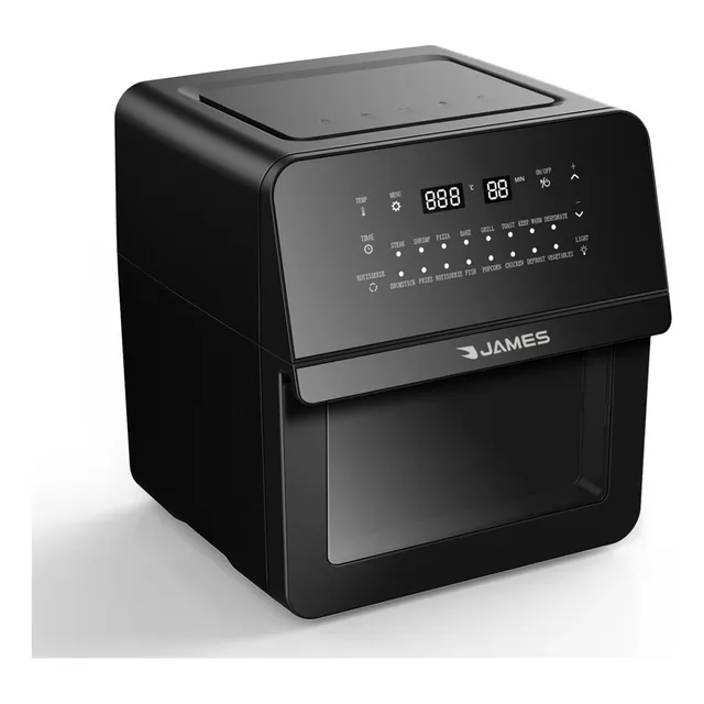Horno Multifunción James Freidora/horno/grill Fj-af-16 Color Negro