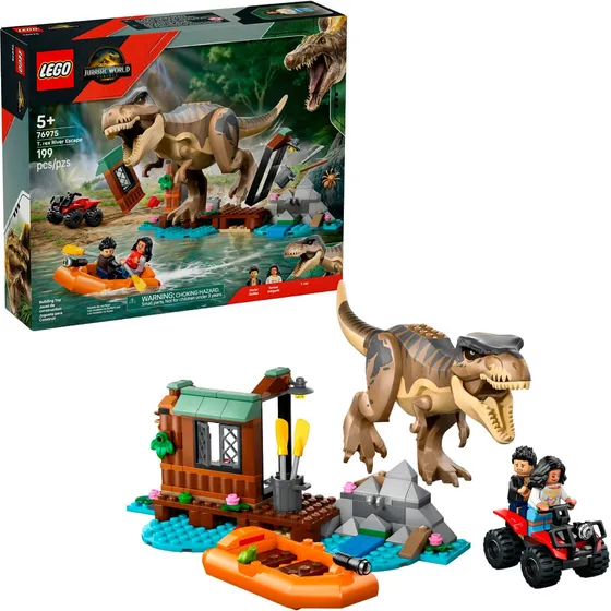 Lego - Jurassic World T. Rex River Escape 76975