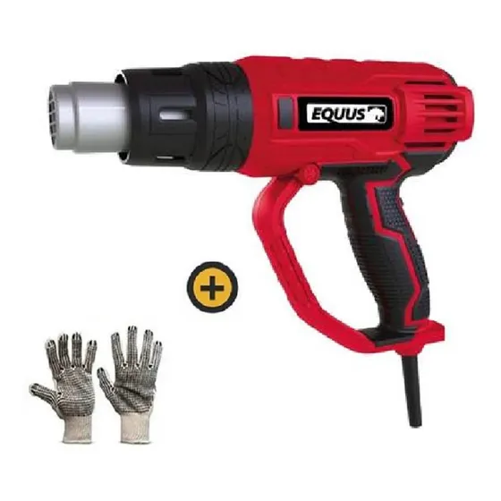 Pistola De Calor Equus 3 Niveles De Temperatura 2000w 600°