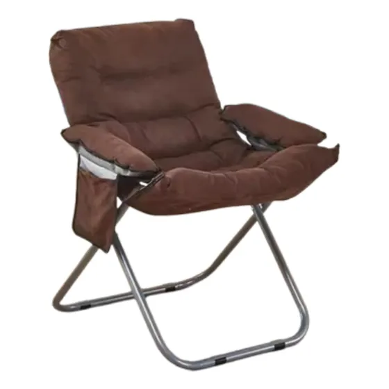 Silla Reposera Tipo Sofá Plegable Con Bolsillo
