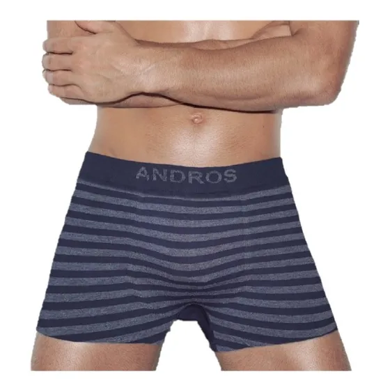 Boxer Hombre Andros Algodon Rayado Art 5244