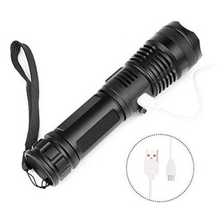 Linterna Led Alta Potencia Metalica Recargable 4000lm Linterna Led Alta Potencia Metalica Recargable 4000lm