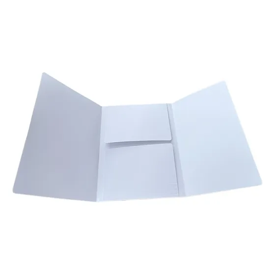 Carpeta 4 Aletas Blanca Oficio Propalcote 320 Grs X 100 Unds
