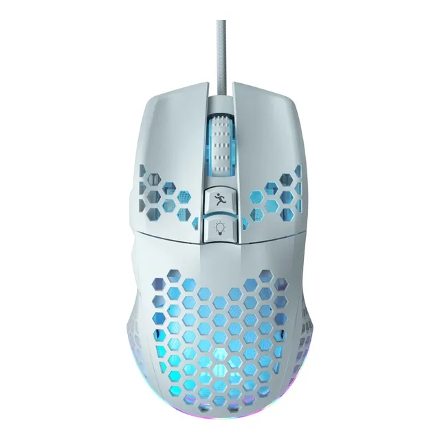 Mouse Gaming Solakaka Sm900,12800 Dpi,rgb Light,7 Buttons