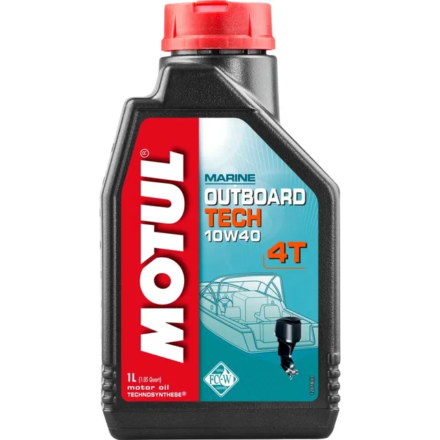 Aceite Motul Fuera De Borda Marine 4t 10w40 