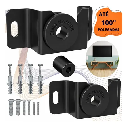 Suporte Tv Fixo Universal 10'' A 100'' Polegadas - Compacto - Sing Nature