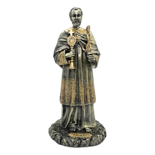 Figura De San Ramón 25cm Plateado Figura De San Ramón 25cm Plateado