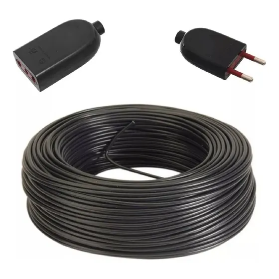 Alargue Armado 30mts Con Terminales Contacto Electricidad 