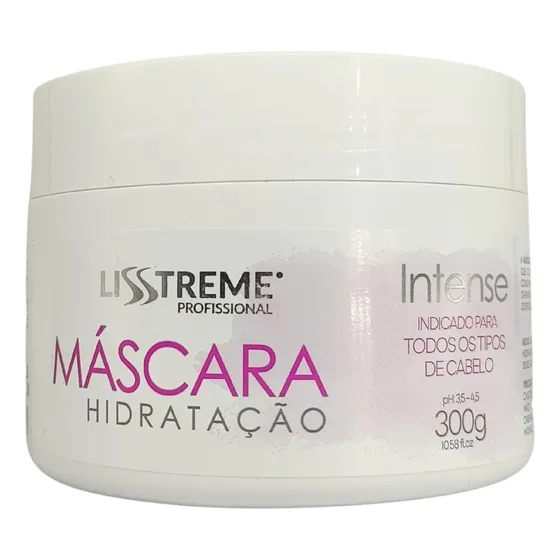 Mascara Hidratação Capilar 300g Lisstreme Alta Performace