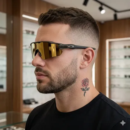 Óculos De Sol Ciclismo Estilo Radar Esportivo Ev Espelhado