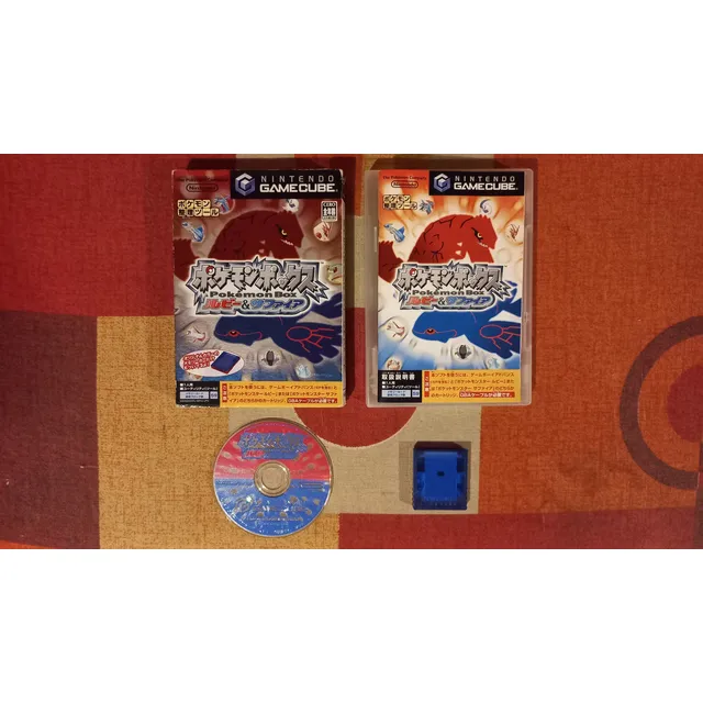 Juego Pokemon Box Ruby & Sapphire Para Gamecube