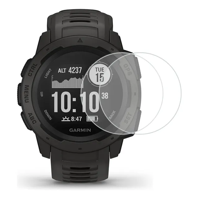2x Películas Compatível C/ Garmin Instinct Vidro Temperado