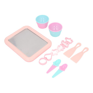 Máquina Para Hacer Helado, 2 Espátulas Enrolladas Para Hacer Máquina Para Hacer Helado, 2 Espátulas Enrolladas Para Hacer