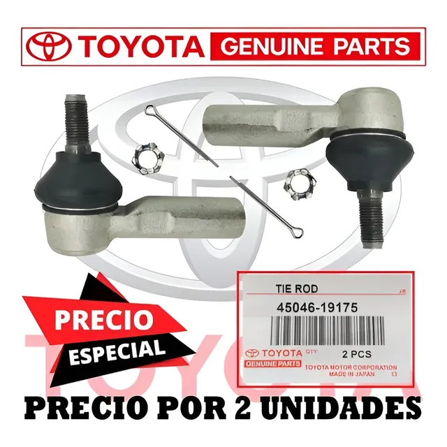 Terminal Dirección Toyota Corolla Baby Camry Avila Araya Sky