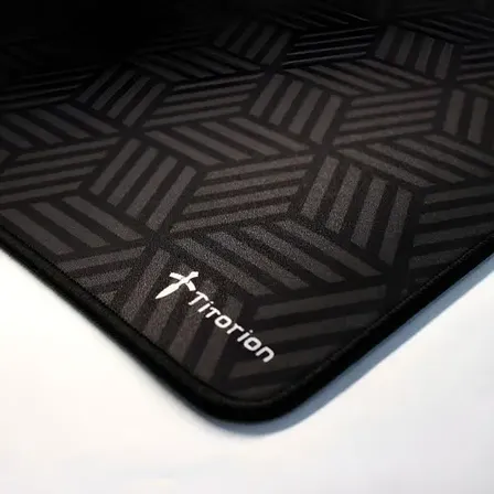 Mouse Pad Gamer Apex Control Profissional 49x42 Mousepad - Preto Hezágonos