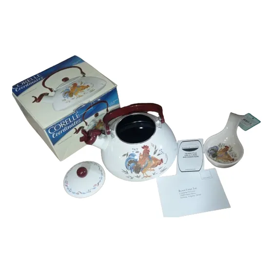 Tetera Silbante Y Paleta Cuchara Corelle Coordinates 