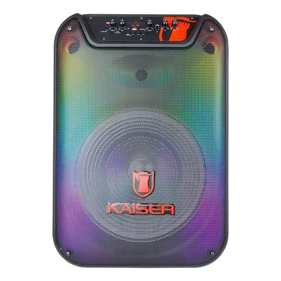 Bafle Kaiser Ksr-3515 15 PuLG Recargable Bluetooth Aux