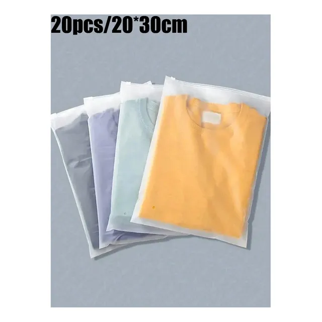 Bolsas Zipper Tipo Shein Plastico Traslucido 20x30cm 20unid