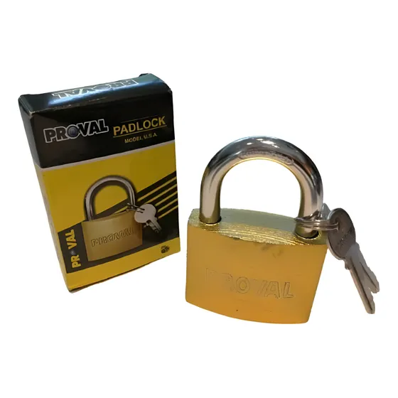 Candado Argolla 60mm Con Sus 3 Llaves