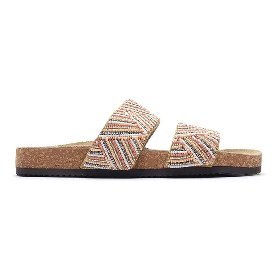 Sandalias Napoles Hush Puppies De Mujer Beige