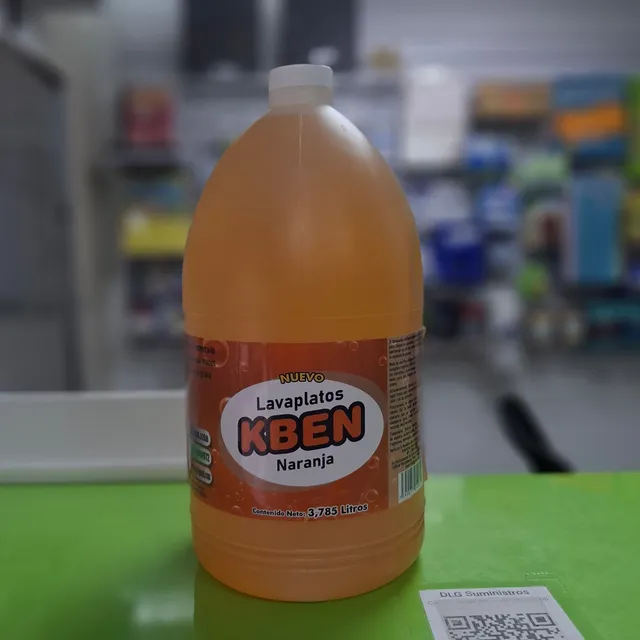 Lavaplatos Naranja Kben Galon