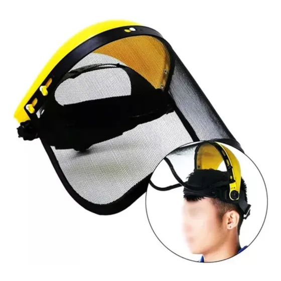 Protector Facial Para Protección De Jardineros Desbrozadora