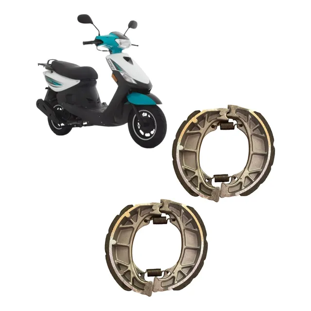 Balatas Delanteras Y Traseras Para Moto Italika D125/lt