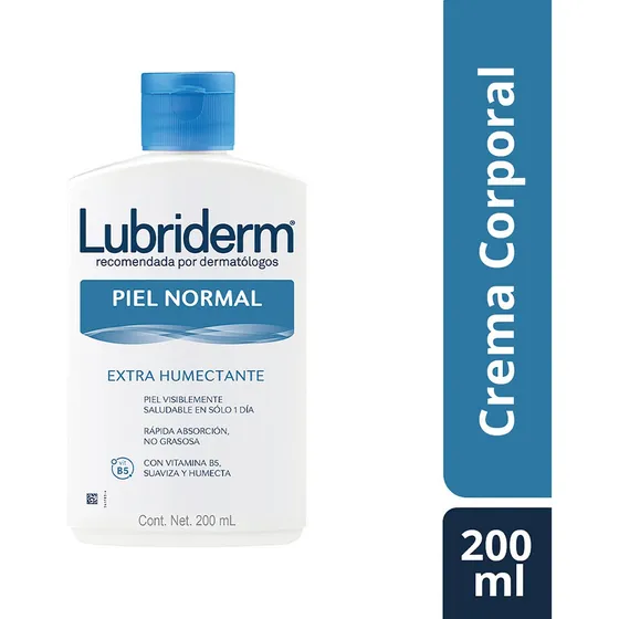 Crema Corporal LUBRIDERM Piel Normal 200 ml