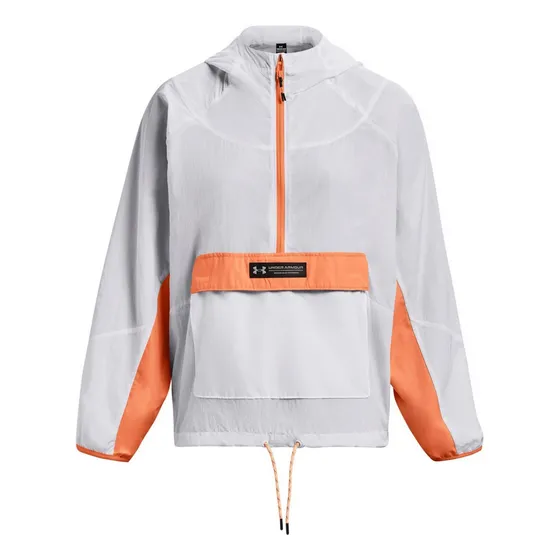 Campera Para Mujer Blanco Rush Woven Anorak Under Armour