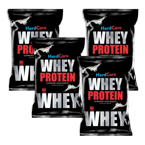 4k Whey Protein Proteína Hardcore Sabores A Elección