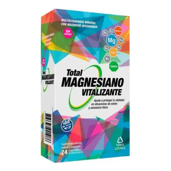 Total Magnesiano Vitalizante X 24 Comprimidos Efervescentes